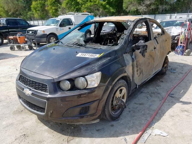 1G1JA5SH3D4247022 - 2013 CHEVROLET SONIC LS  photo 2