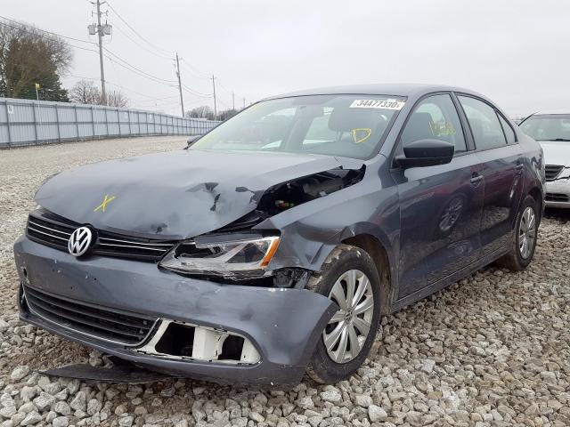 3VW1K7AJ4DM423744 - 2013 VOLKSWAGEN JETTA BASE  լուսանկար 2