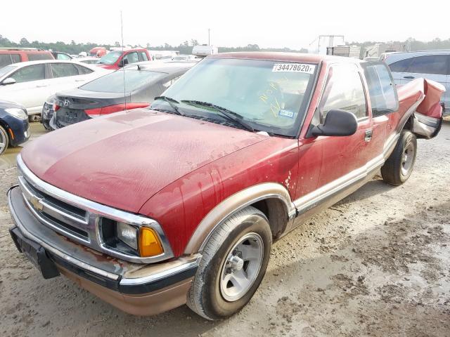 1GCCS19W4T8123214 - 1996 CHEVROLET S TRUCK S10  photo 2