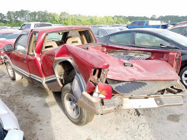 1GCCS19W4T8123214 - 1996 CHEVROLET S TRUCK S10  photo 3