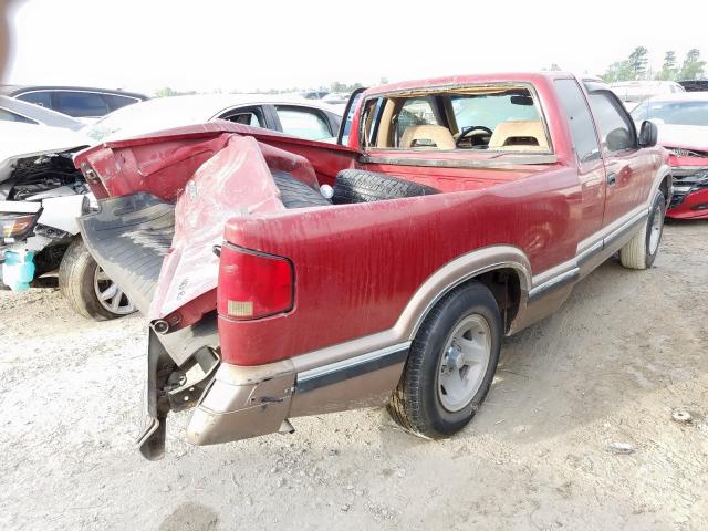 1GCCS19W4T8123214 - 1996 CHEVROLET S TRUCK S10  photo 4