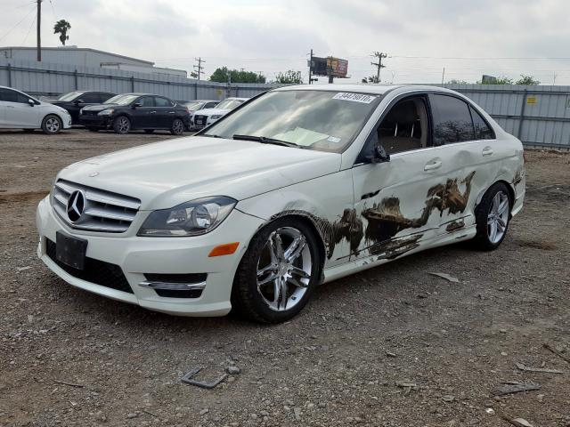 WDDGF8BB1CR211594 - 2012 MERCEDES-BENZ C 300 4MATIC  photo 2