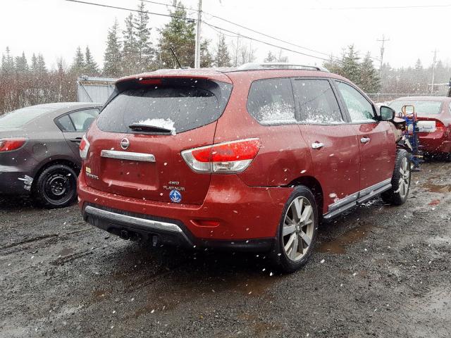 5N1AR2MM6EC673895 - 2014 NISSAN PATHFINDER S  照片 4