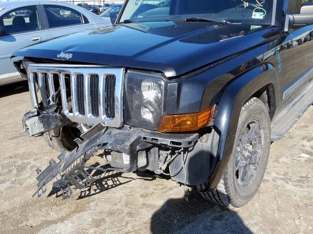 1J8HG48K77C545478 - 2007 JEEP COMMANDER  ფოტო 10