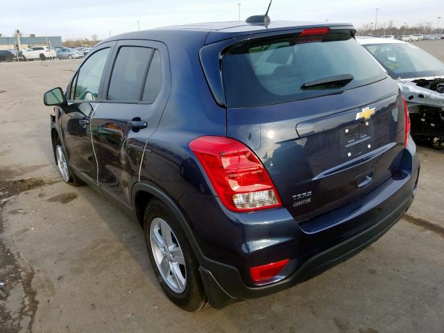 3GNCJKSB9KL242495 - 2019 CHEVROLET TRAX LS  photo 3