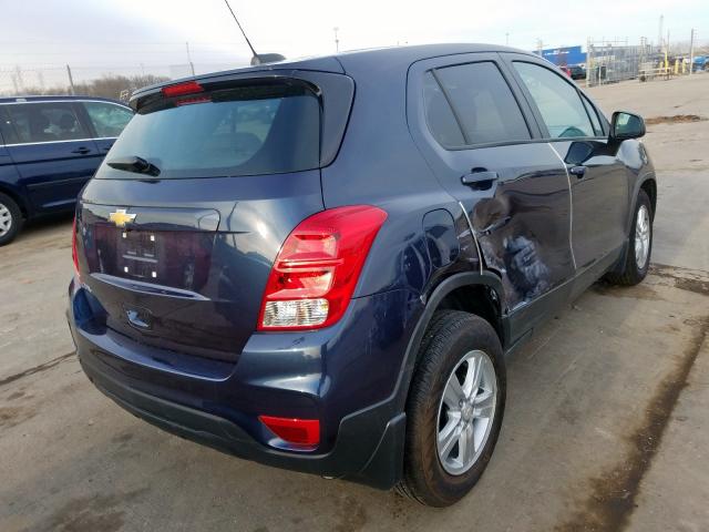 3GNCJKSB9KL242495 - 2019 CHEVROLET TRAX LS  photo 4