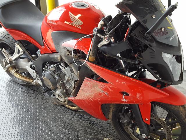 MLHRC7406E5001209 - 2014 HONDA CBR650 F  photo 9