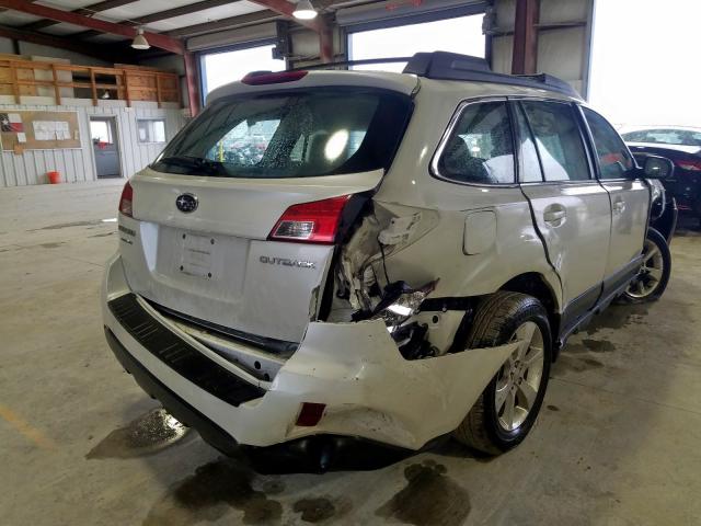 4S4BRCAC3E3210263 - 2014 SUBARU OUTBACK 2.5I  photo 4