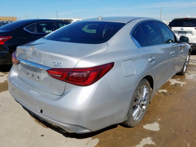 JN1EV7AP2JM365563 - 2018 INFINITI Q50 LUXE  photo 4