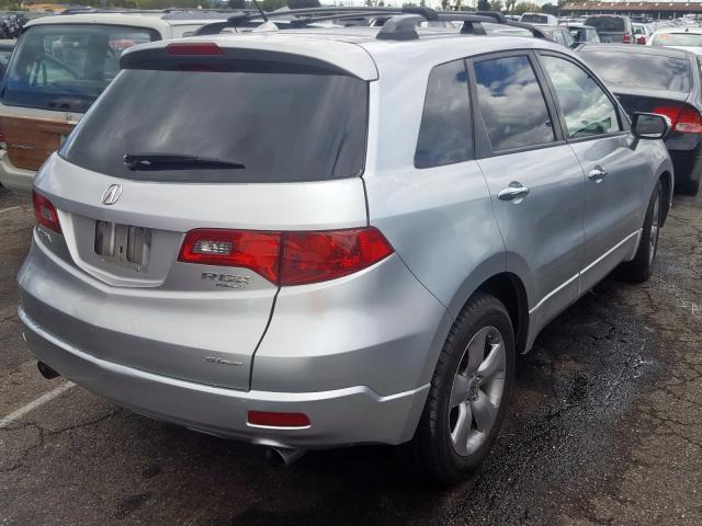 5J8TB18587A004820 - 2007 ACURA RDX TECHNOLOGY  photo 4