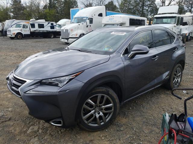 JTJBJRBZ2F2008407 - 2015 LEXUS NX 300H  photo 2