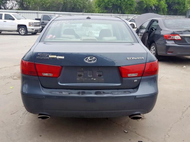 5NPET46F19H447114 - 2009 HYUNDAI SONATA GLS  photo 9