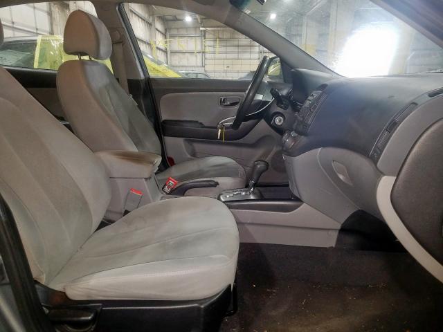 KMHDU4AD1AU899049 - 2010 HYUNDAI ELANTRA BLUE  photo 5