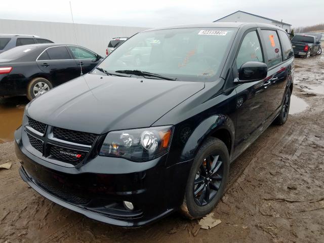 2C4RDGEGXKR670710 - 2019 DODGE GRAND CARAVAN GT  photo 2