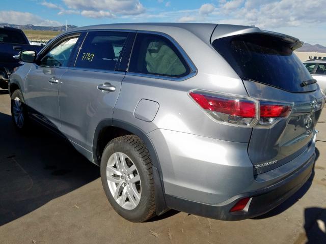 5TDBKRFH9FS153924 - 2015 TOYOTA HIGHLANDER LE  photo 3