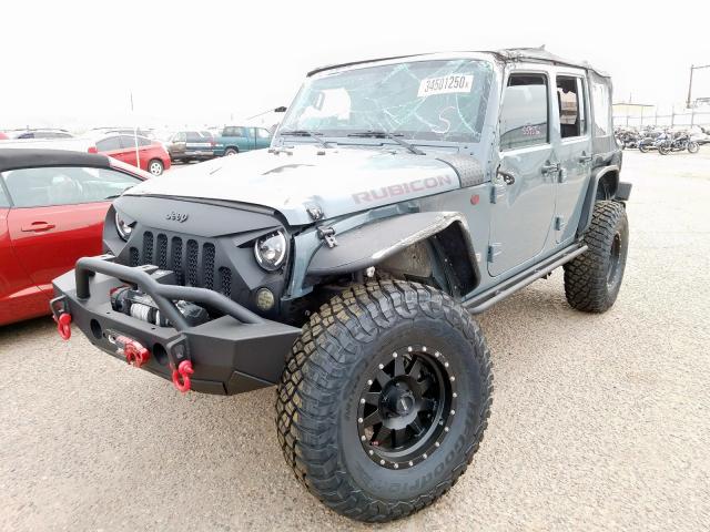 1C4BJWFG6DL704494 - 2013 JEEP WRANGLER UNLIMITED RUBICON  photo 2