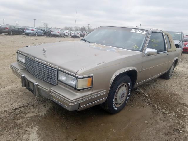 1G6CD1151J4351868 - 1988 CADILLAC DEVILLE  photo 2