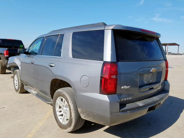 1GNSKBKC1JR376331 - 2018 CHEVROLET TAHOE K1500 LT  photo 3