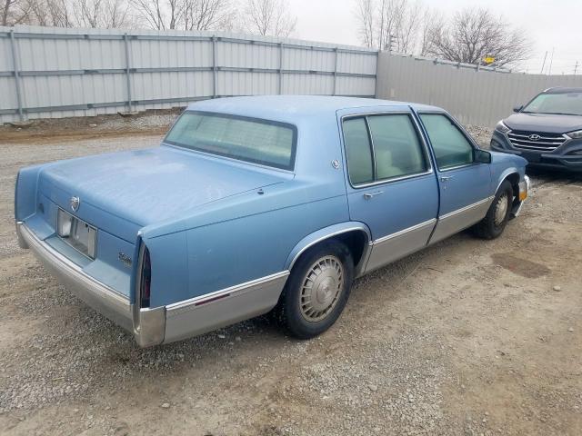 1G6CD515XK4225372 - 1989 CADILLAC DEVILLE  photo 4