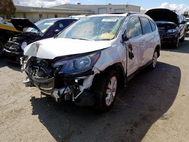 5J6RM3H72EL008972 - 2014 HONDA CR-V EXL  photo 2