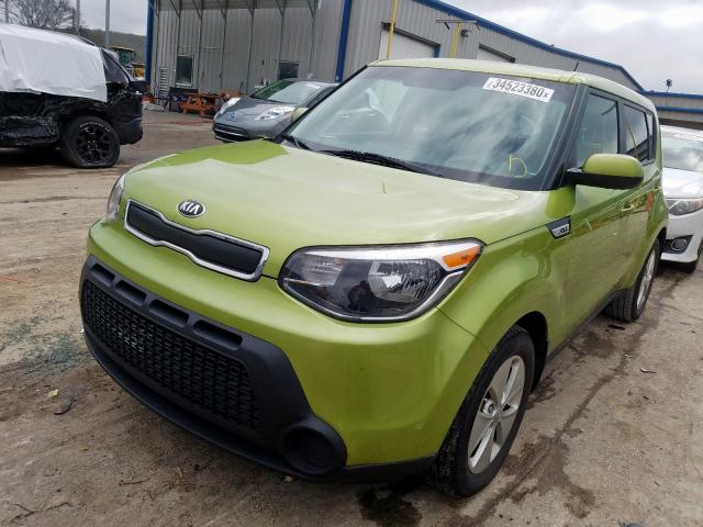 KNDJN2A24F7783423 - 2015 KIA SOUL  photo 2