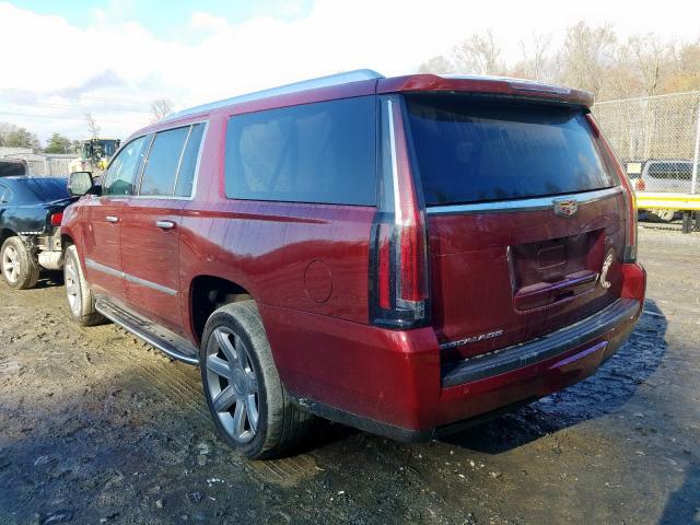 1GYS4HKJ4JR196579 - 2018 CADILLAC ESCALADE ESV LUXURY  photo 3
