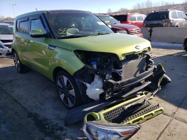 KNDJX3A51E7713046 - 2014 KIA SOUL ! GREEN photo 1