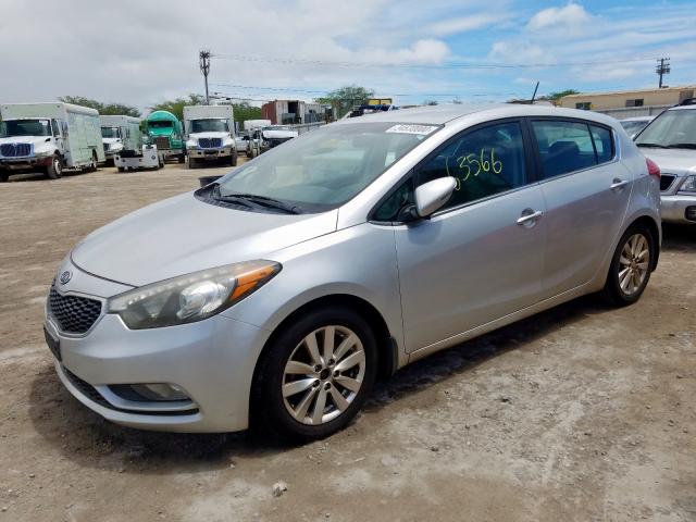 KNAFX5A87F5301624 - 2015 KIA FORTE EX  photo 2