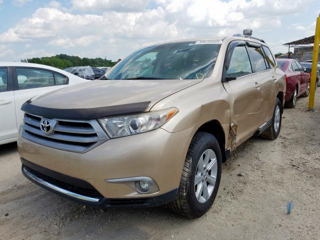 5TDZK3EH2BS035124 - 2011 TOYOTA HIGHLANDER BASE  صورة 2