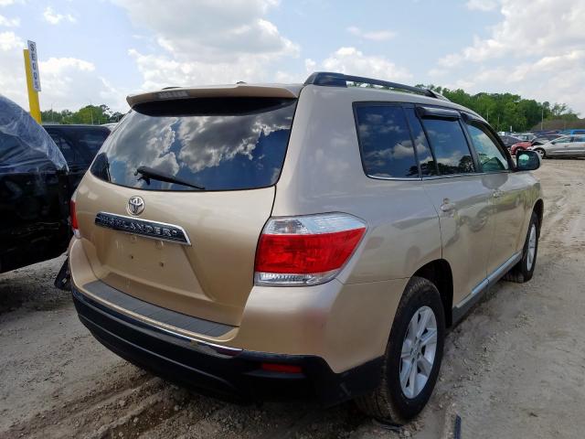 5TDZK3EH2BS035124 - 2011 TOYOTA HIGHLANDER BASE  صورة 4
