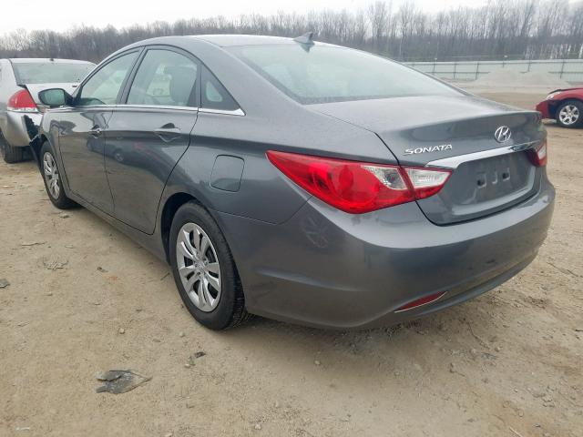 5NPEB4AC2DH533251 - 2013 HYUNDAI SONATA GLS  photo 3