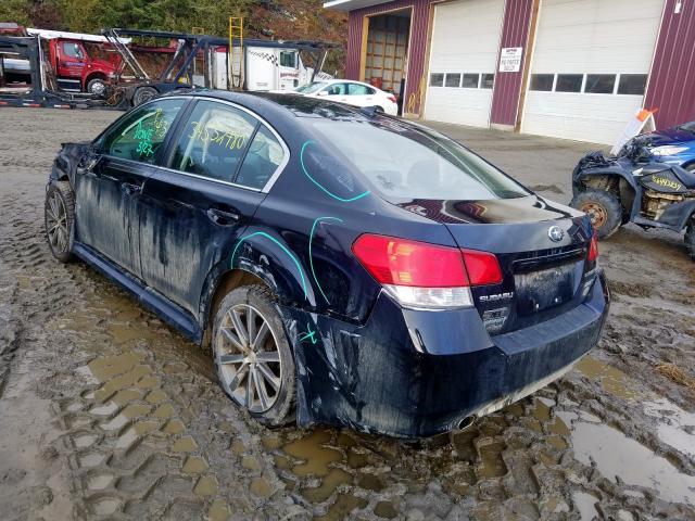 4S3BMBH60E3009241 - 2014 SUBARU LEGACY 2.5I SPORT  photo 3