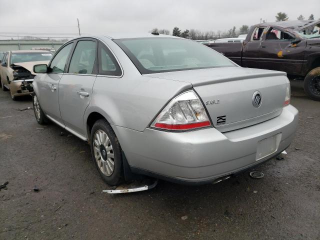 1MEHM40W09G617145 - 2009 MERCURY SABLE SILVER photo 3