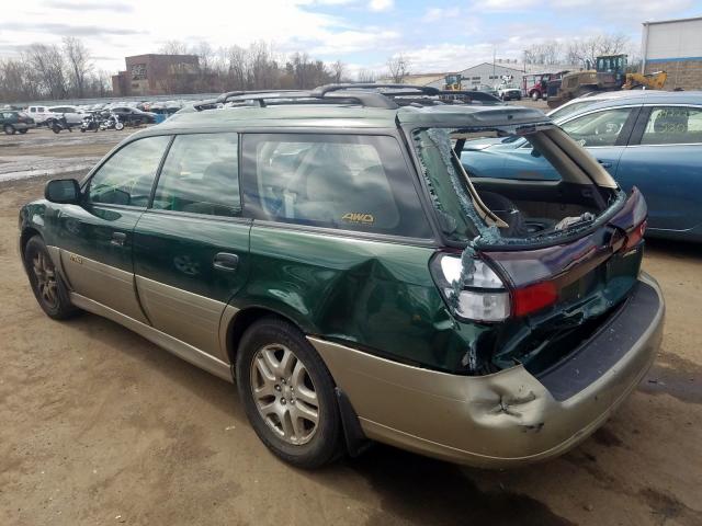 4S3BH665327666657 - 2002 SUBARU LEGACY OUTBACK  photo 3