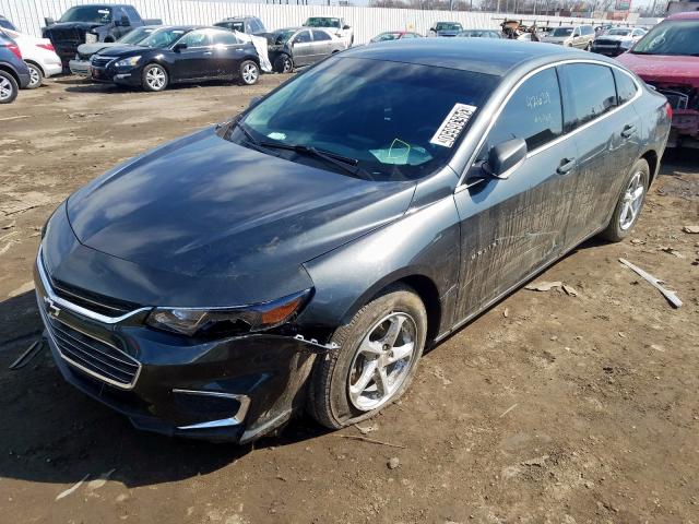 1G1ZB5ST8JF214392 - 2018 CHEVROLET chevrolet malibu ls  photo 2