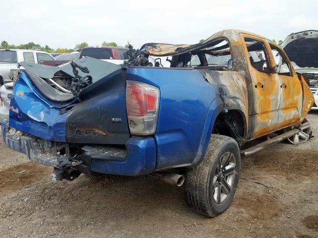 5TFGZ5AN4HX055145 - 2017 TOYOTA TACOMA DOUBLE CAB  照片 4