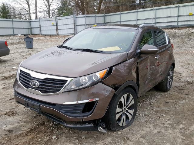 KNDPC3A28C7328219 - 2012 KIA SPORTAGE EX  photo 2