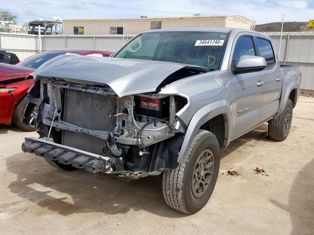 3TMAZ5CN1HM030745 - 2017 TOYOTA TACOMA DOUBLE CAB  photo 2