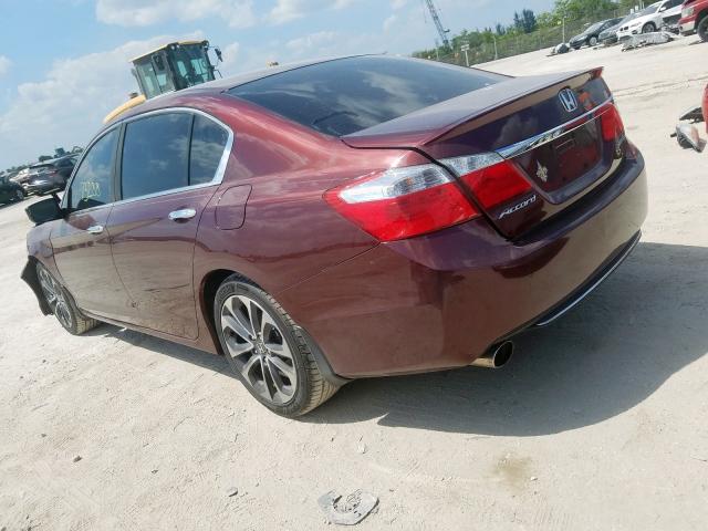 1HGCR2F54FA059512 - 2015 HONDA ACCORD SPORT  photo 3