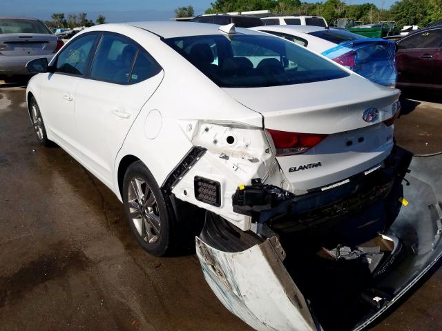 5NPD84LF8JH288596 - 2018 HYUNDAI ELANTRA SEL  photo 3