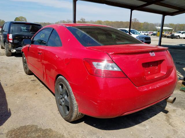 2HGFG12809H513550 - 2009 HONDA CIVIC EX  photo 3