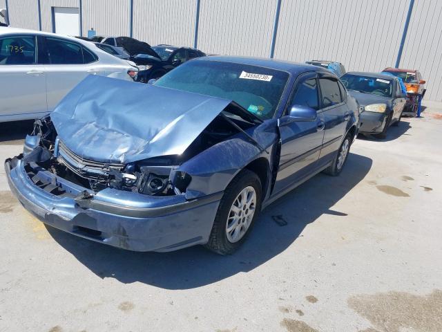 2G1WF55E4Y9172262 - 2000 CHEVROLET IMPALA  photo 2