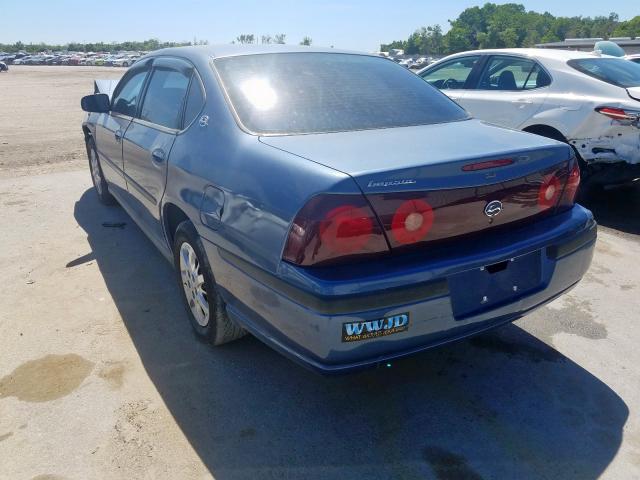 2G1WF55E4Y9172262 - 2000 CHEVROLET IMPALA  photo 3