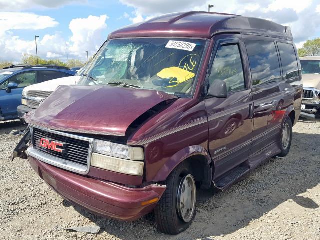 1GDDM19WXSB518493 - 1995 GMC SAFARI XT  photo 2