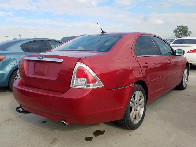 3FAHP08168R130085 - 2008 FORD FUSION SEL  photo 4