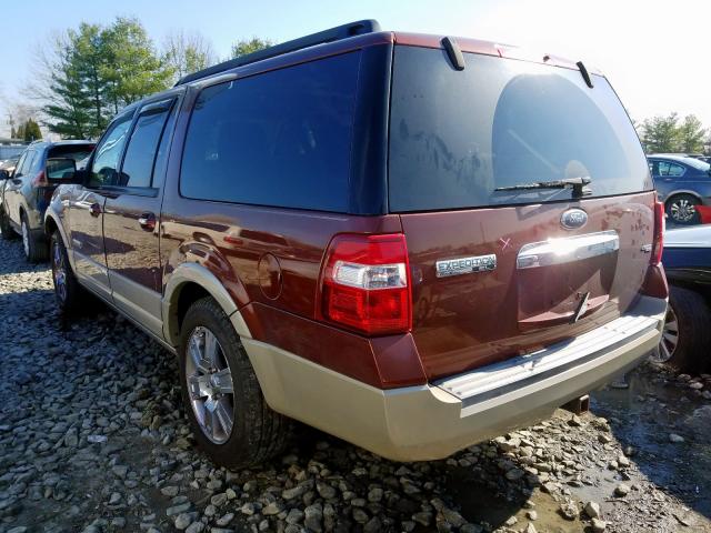 1FMFK18538LA38290 - 2008 FORD EXPEDITION EL EDDIE BAUER  photo 3