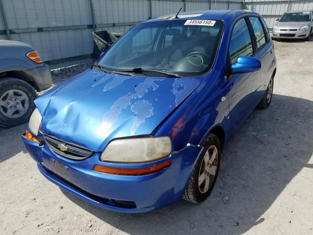 KL1TD66647B789324 - 2007 CHEVROLET AVEO BASE  foto 2