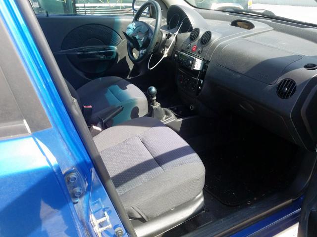 KL1TD66647B789324 - 2007 CHEVROLET AVEO BASE  foto 5