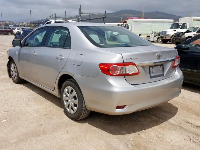 2T1BU4EE0BC539655 - 2011 TOYOTA COROLLA BASE  photo 3