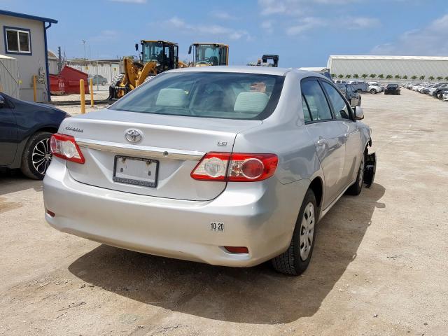 2T1BU4EE0BC539655 - 2011 TOYOTA COROLLA BASE  photo 4